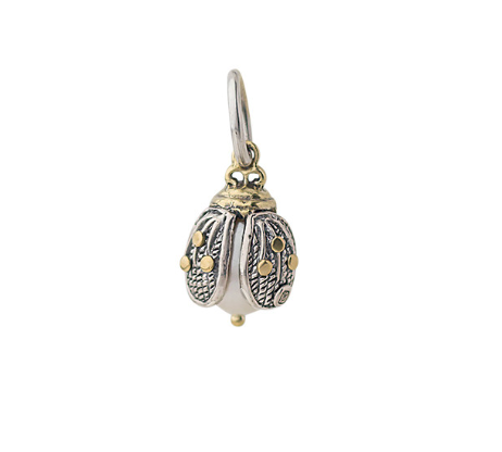 POW4MS-LBUG Pearl of Luck Ladybug Charm
