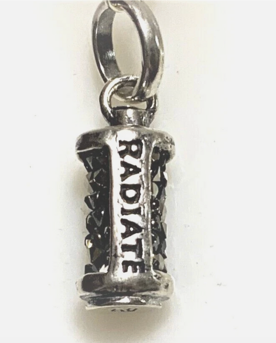 KRIS2SS-RAD Kristal Spinner Charm Radiate