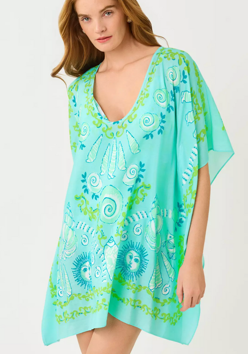 Airsy Cover-Up | Day Dream Blue Throw Me A Line Engineered