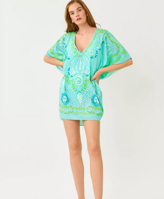 Airsy Cover-Up | Day Dream Blue Throw Me A Line Engineered