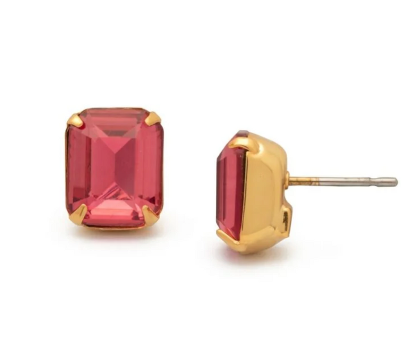 Octavia Studs | Rose