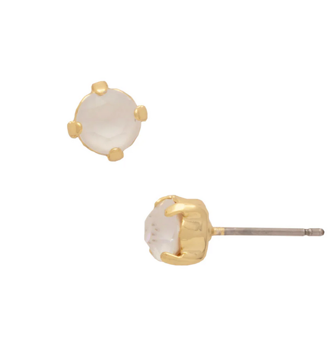 Jayda Studs | Ultra White