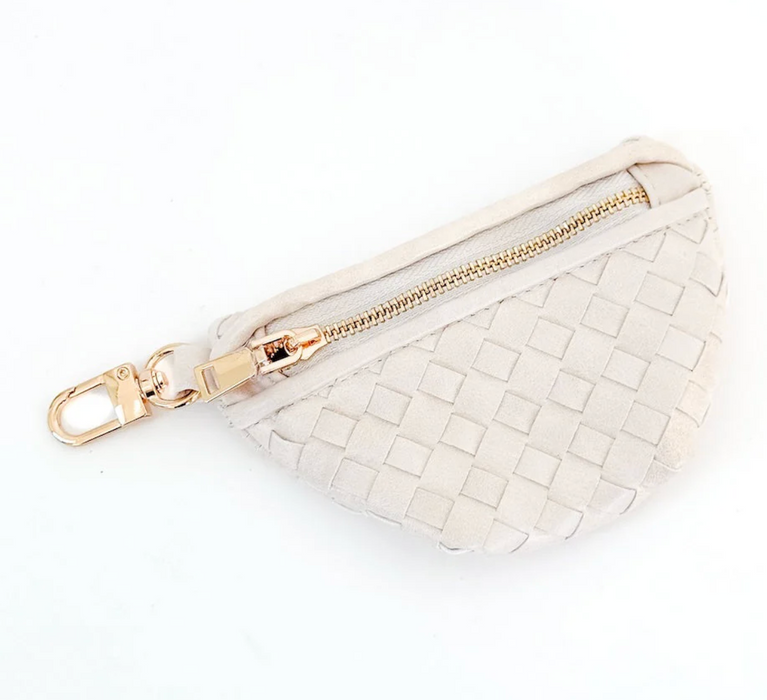 Mini Westlyn Bag Charm | Cream