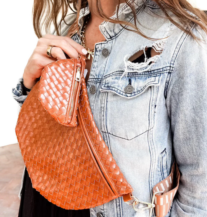 Mini Westlyn Bag Charm | Brown