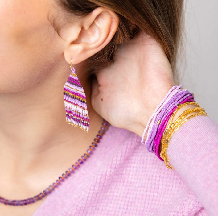 Chelsea Bracelet Set | Purple