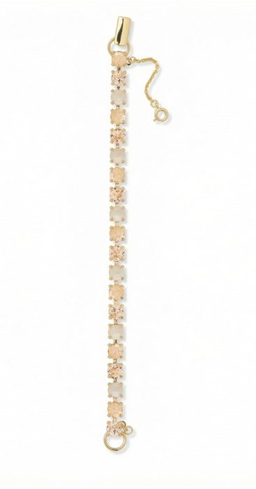Elsie Tennis Bracelet | Golden Goddess