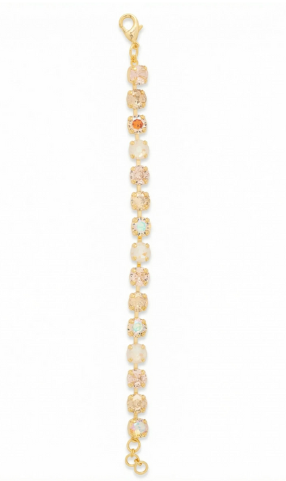 Sienna Tennis Bracelet | Golden Goddess