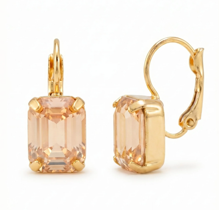 Octavia Dangle Earrings | Golden Shadow