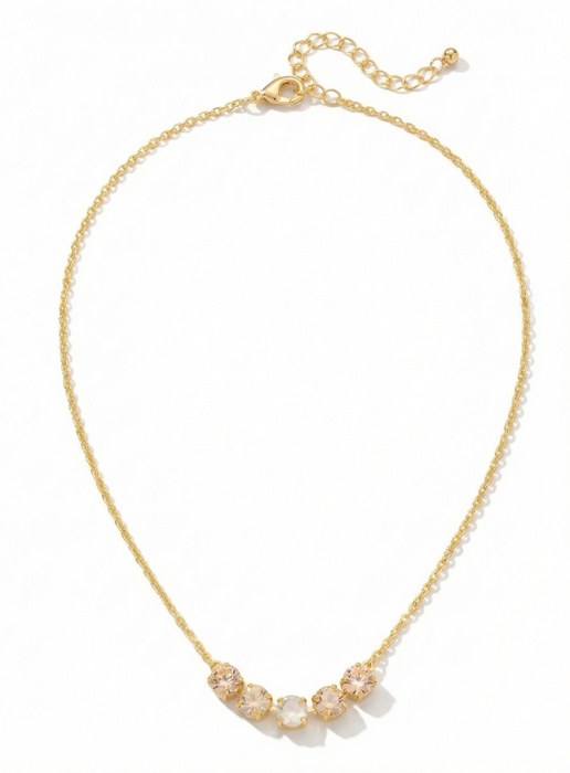 Shaughna Tennis Necklace | Golden Goddess