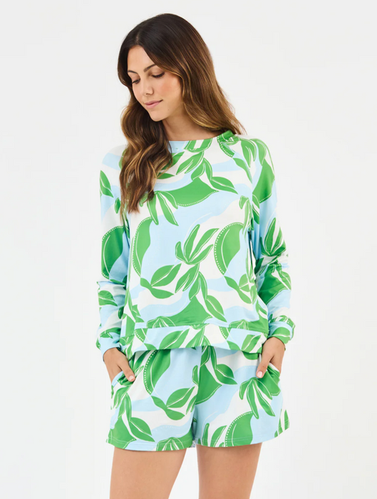 Annie Short PJ Set | In the Shade Lt Blue