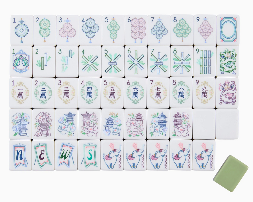 Willow Mahjong Tiles