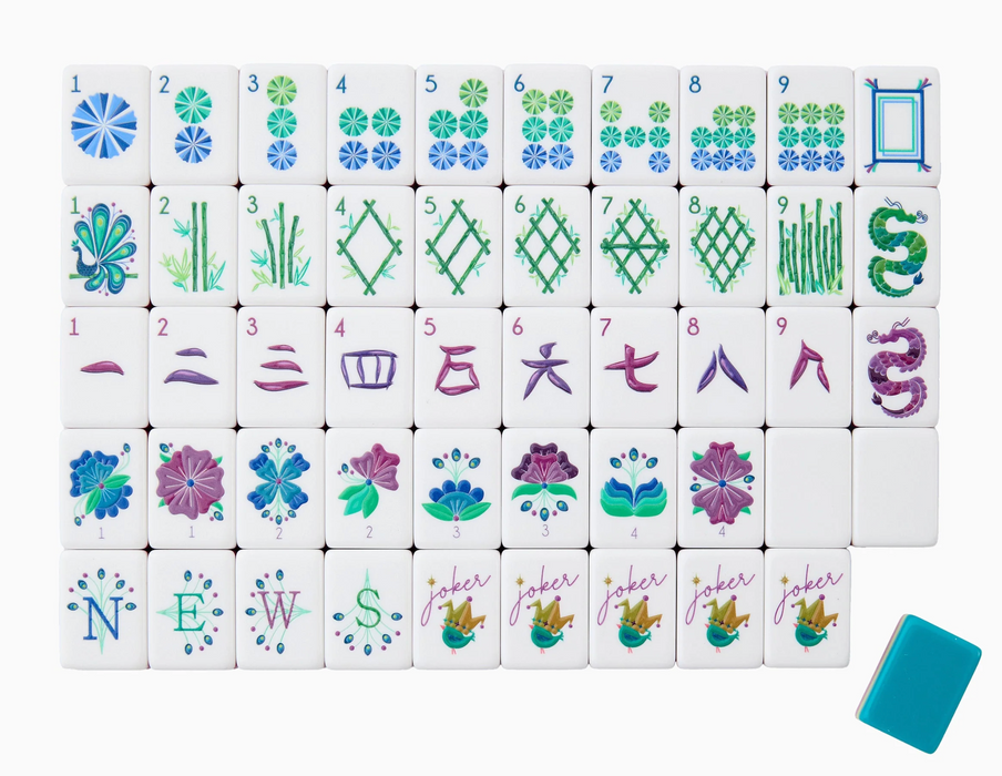 Lagoon Mahjong Tiles