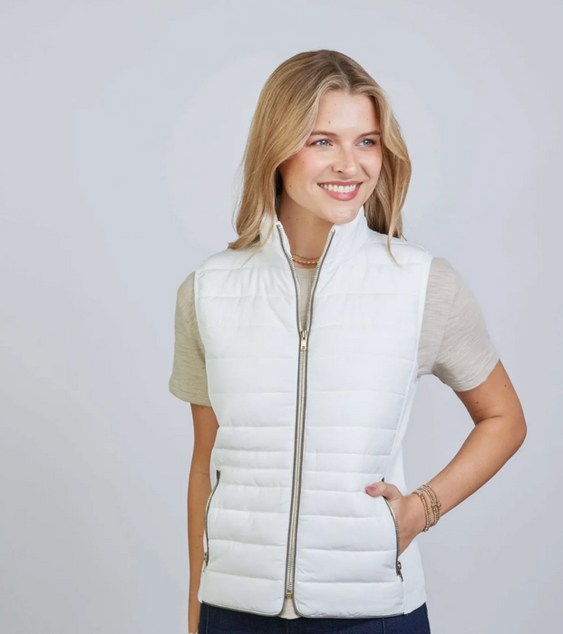 The Icon Perfect Fit Vest | Off White
