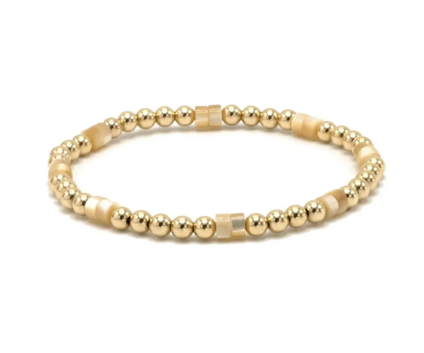 The Heishi Natural Waterproof Bracelet