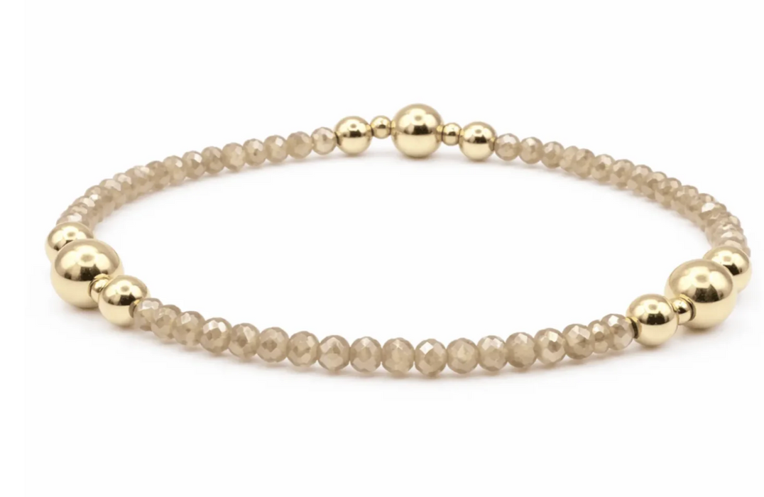Nantucket Shimmer Champagne Waterproof Bracelet