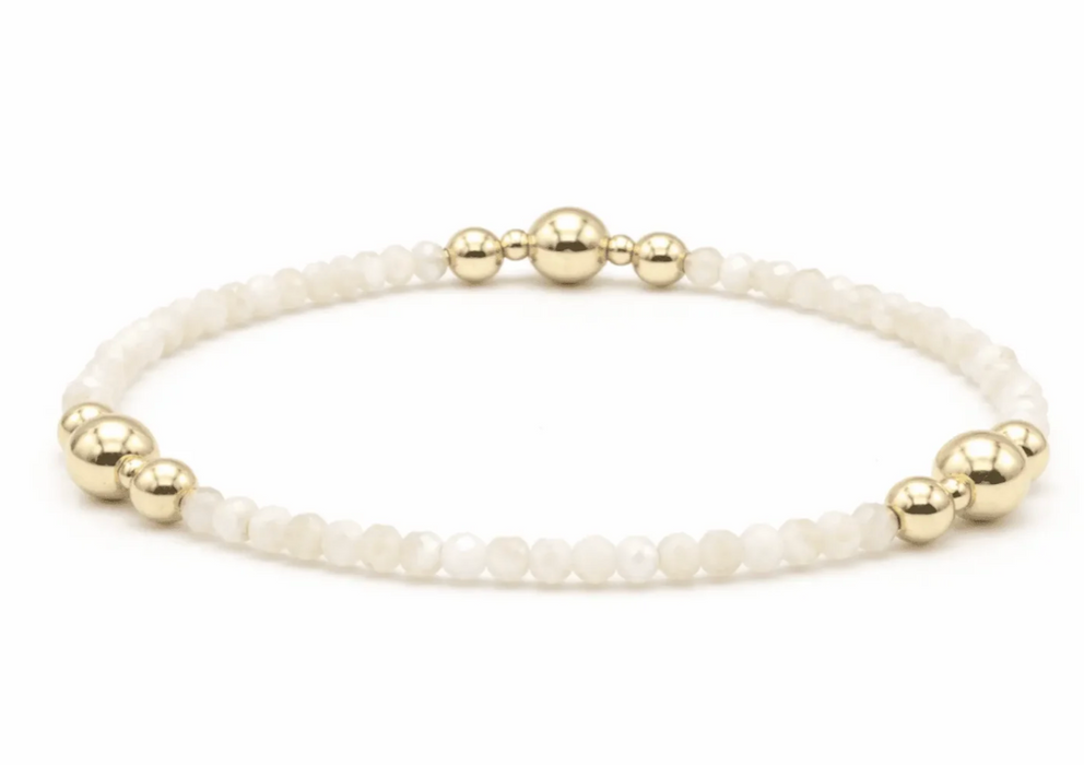 Nantucket Shimmer White Waterproof Bracelet