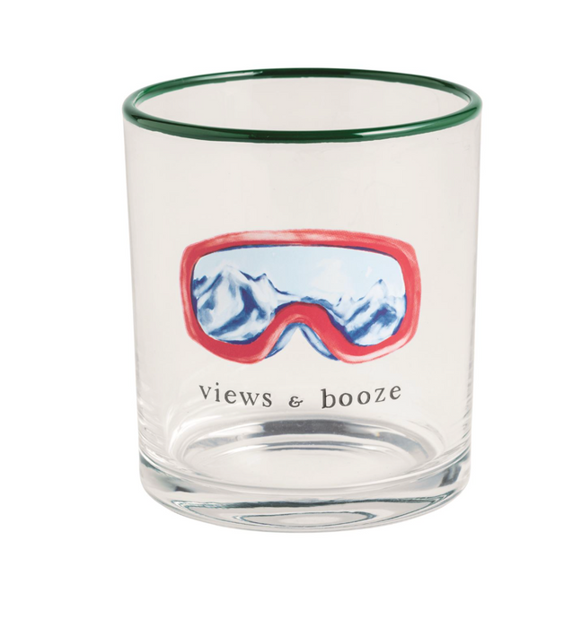 Views & Booze DOF Glass