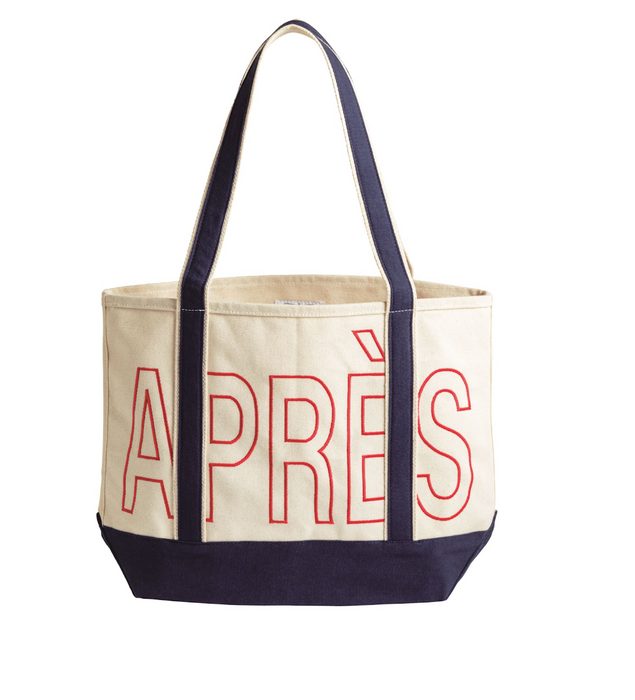 Apres Ski Canvas Tote