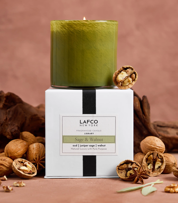 Lafco Sage & Walnut  | 15.5oz Signature Candle