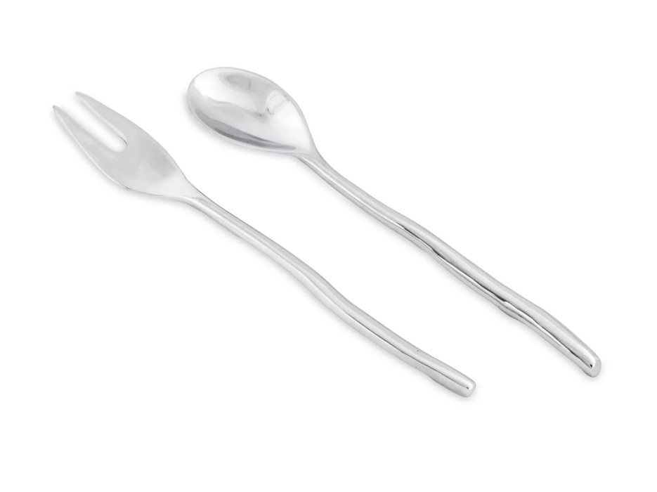 9136 VENTO Claire Lg Salad Servers