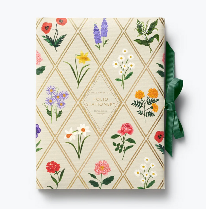 Garden Study Folio Stationery Set
