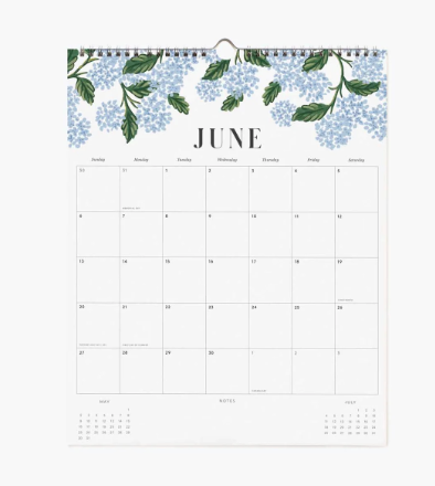 2027 Floral Appointment Calendar