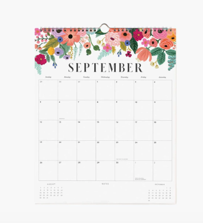 2027 Floral Appointment Calendar
