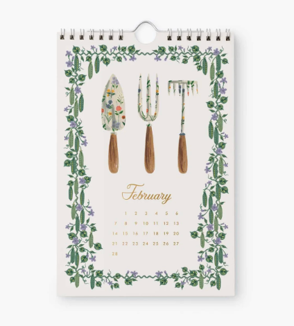 2027 Garden Study Kitchen Calendar