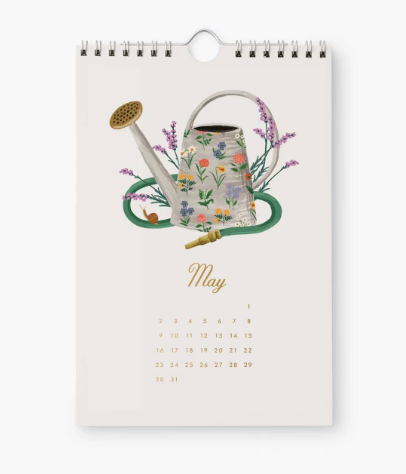 2027 Garden Study Kitchen Calendar
