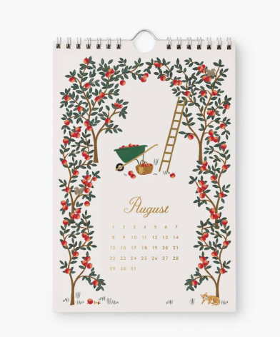 2027 Garden Study Kitchen Calendar