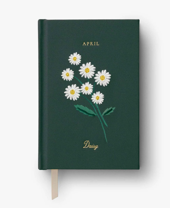 Birth Month Mini Embroidered Journal