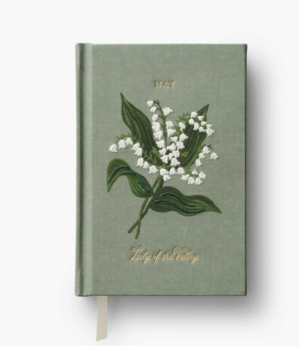 Birth Month Mini Embroidered Journal