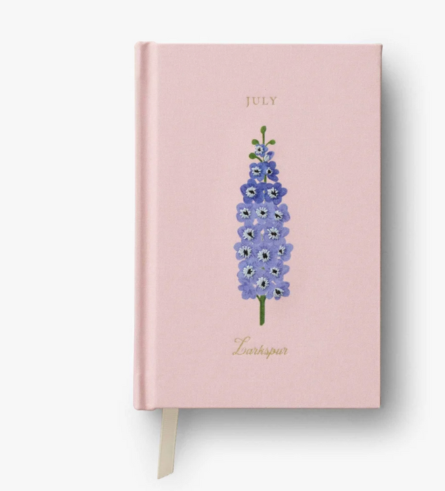 Birth Month Mini Embroidered Journal