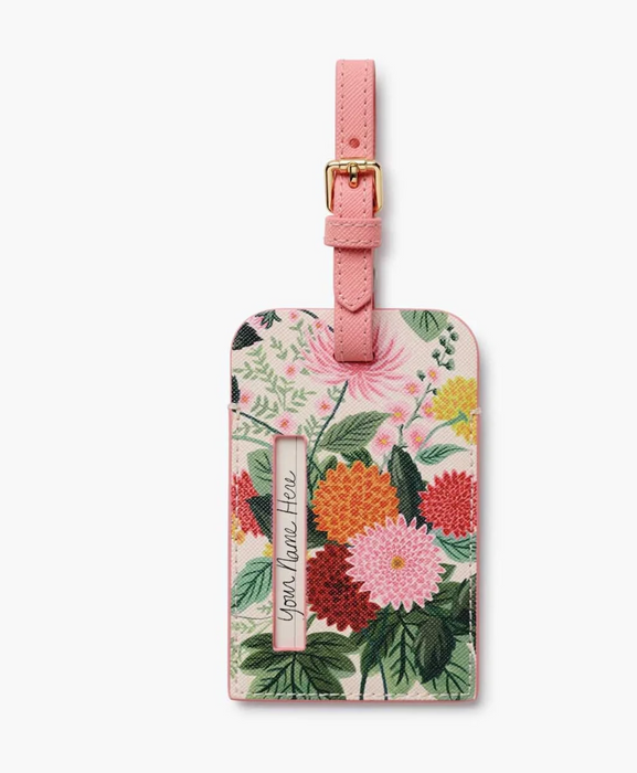 Dahlia Luggage Tag