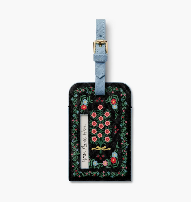 Rosette Luggage Tag
