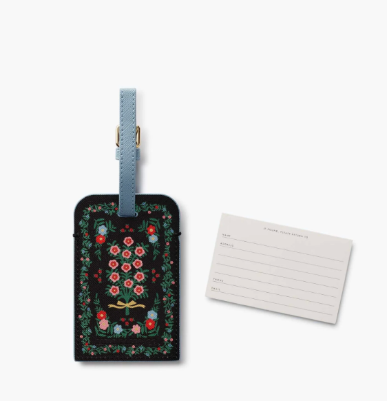 Rosette Luggage Tag