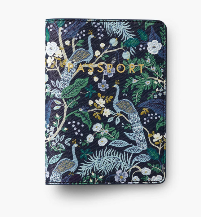 Peacock Passport Holder