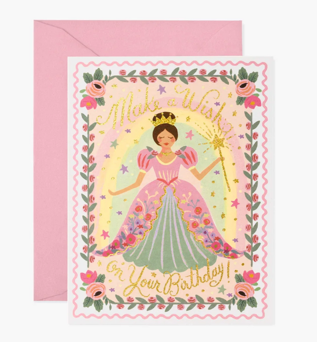 Princess Birthday Card