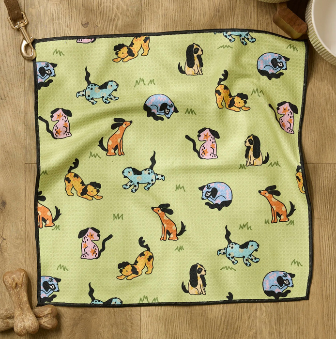 Geometry Paw Towel | Summer Lawn