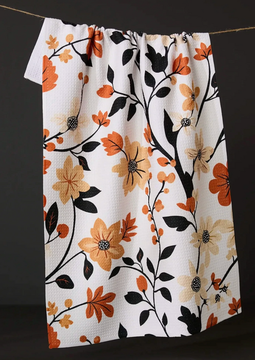 Geometry Tea Towel | Spiced Florals