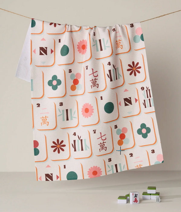 Geometry Tea Towel | Cypress Tiles
