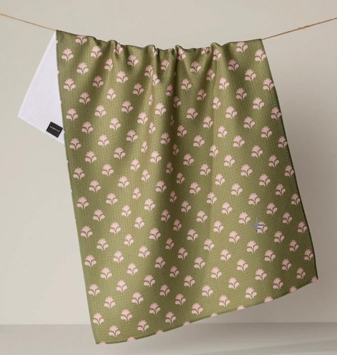 Geometry Tea Towel | Lucky Flowers