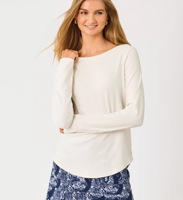 Luxletic Affirmation Pullover | Coconut