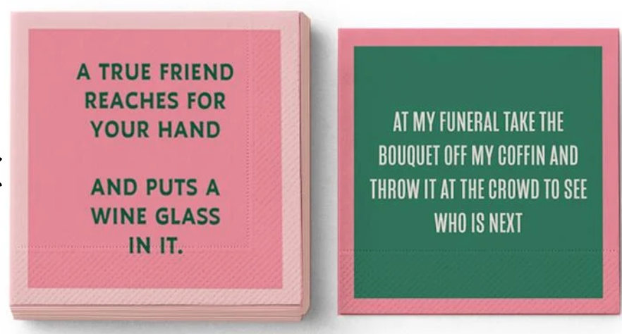 True Friend Bev Napkins