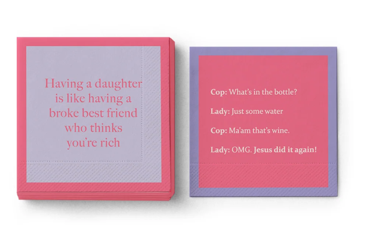 Broke Best Friend Bev Napkins