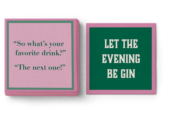 Be Gin Bev Napkins