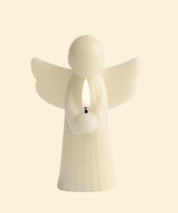 Sm 6.1" LED 400 Hr Angel Candle | Vanilla