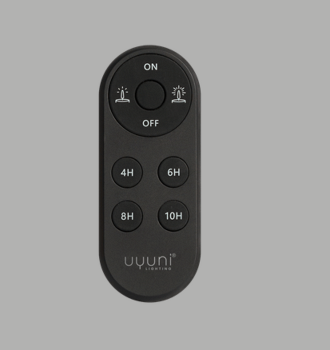 Black Oval LED Remote Control