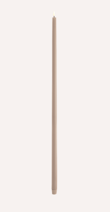 29.5" LED 400 Hr Tall Taper | Beige