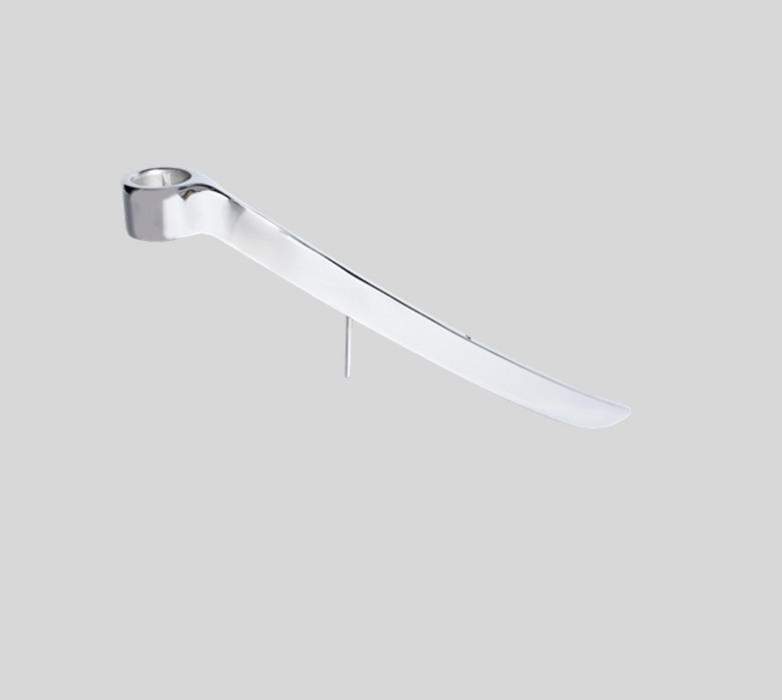 1 Arm Lightarch Candleholder | Chrome